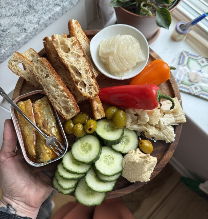 girl dinner večera bez proteina