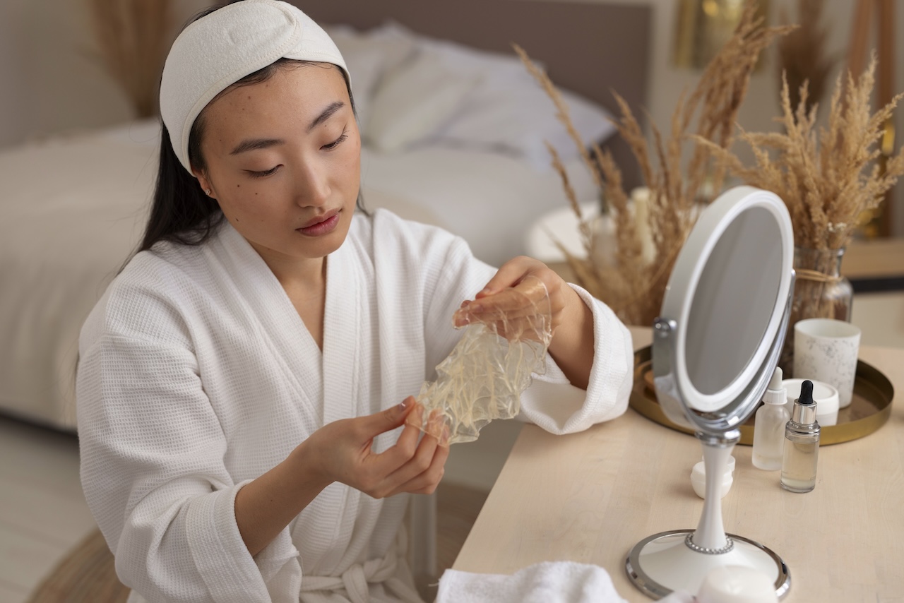 DIY maska od lanenih sjemenki