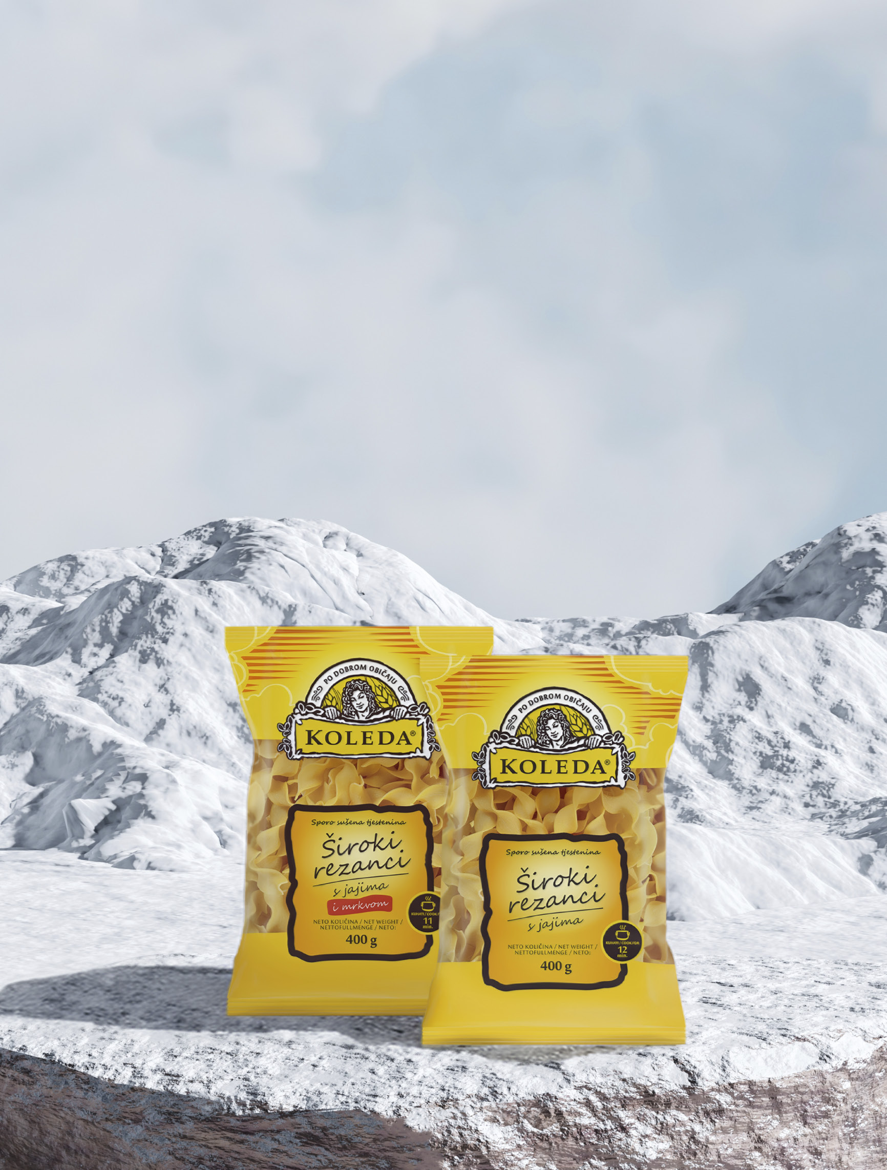 Koleda široki rezanci