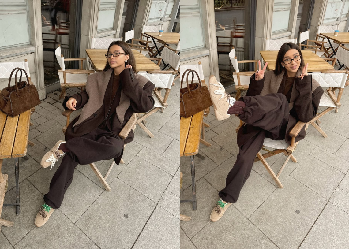 Oysho pleteni loungewear komplet