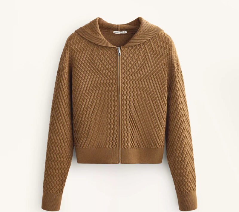 Oysho pleteni loungewear komplet