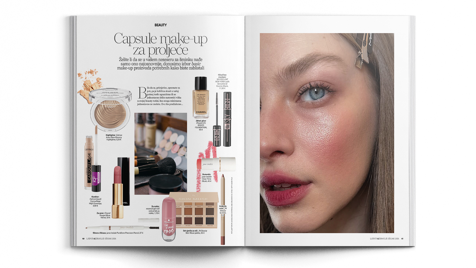 novi broj Ljepote&Zdravlja za ožujak 2026