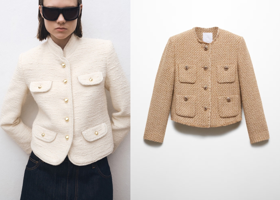 Najljepše jakne od tvida pronašli smo u Mango Outletu