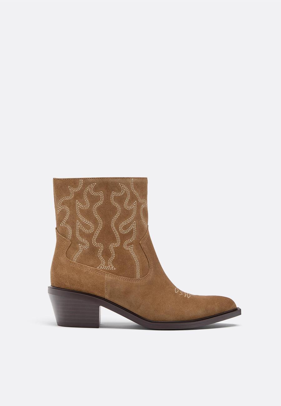 Stradivarius čizme od brušene kože