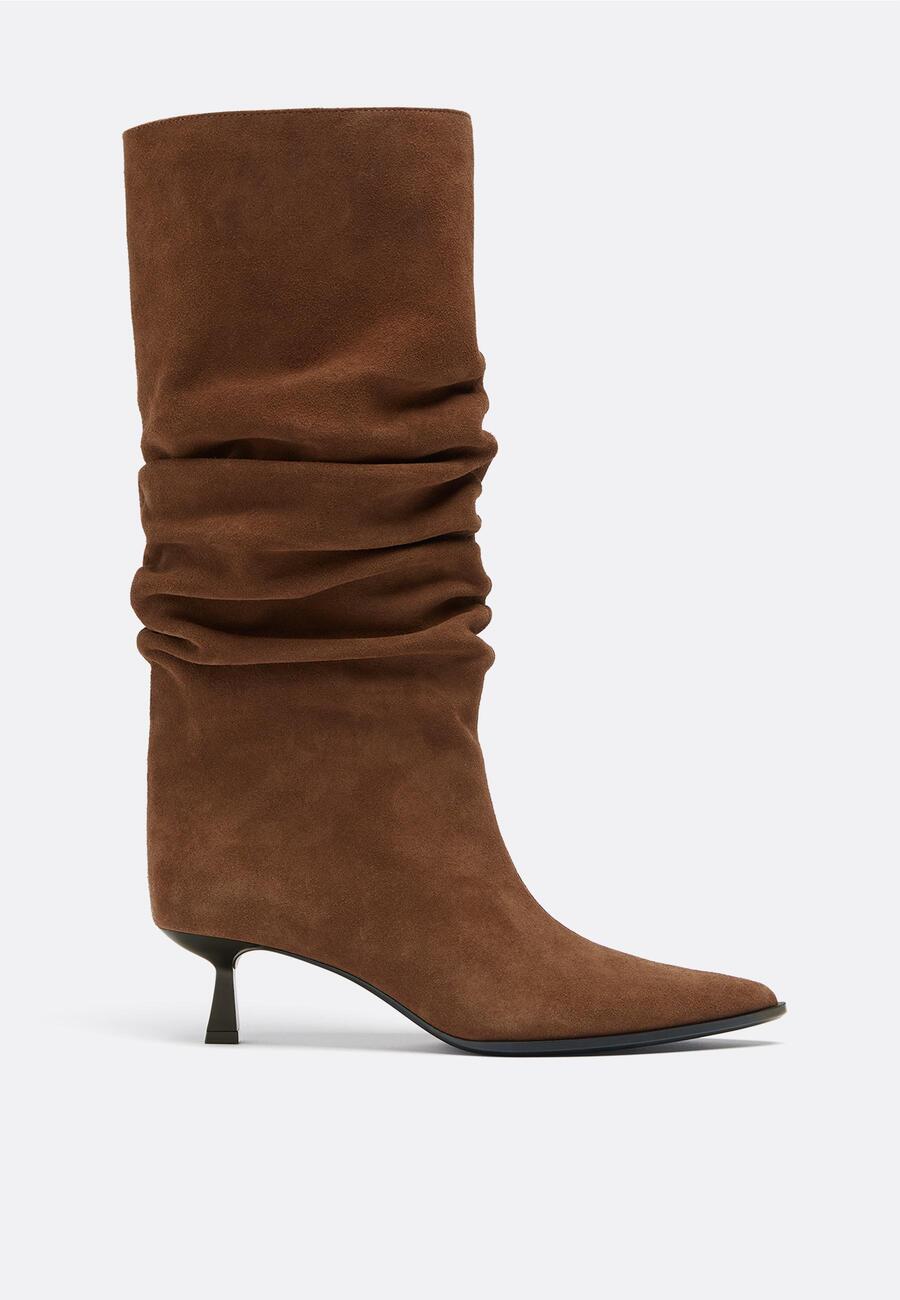 Stradivarius čizme od brušene kože