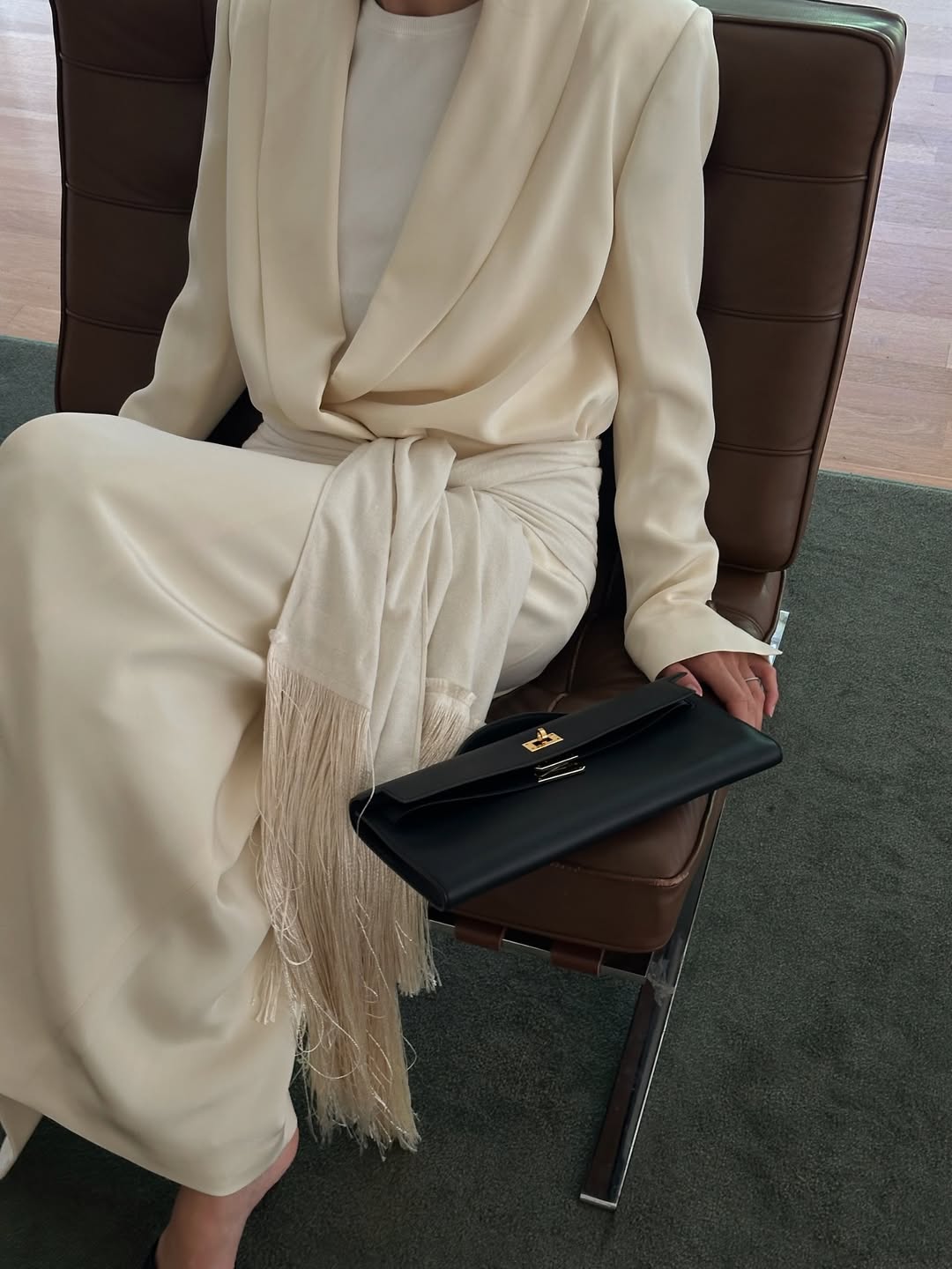 Svilena marama kao pojas