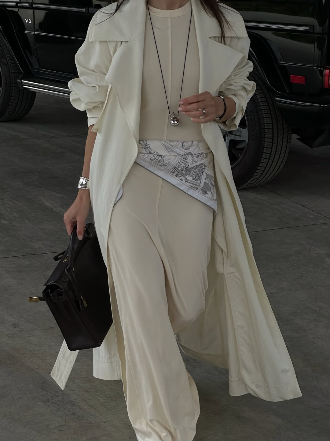 Svilena marama kao pojas