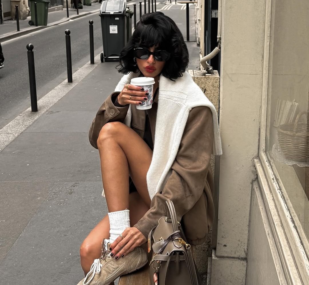 deichmann smeđe suede tenisice