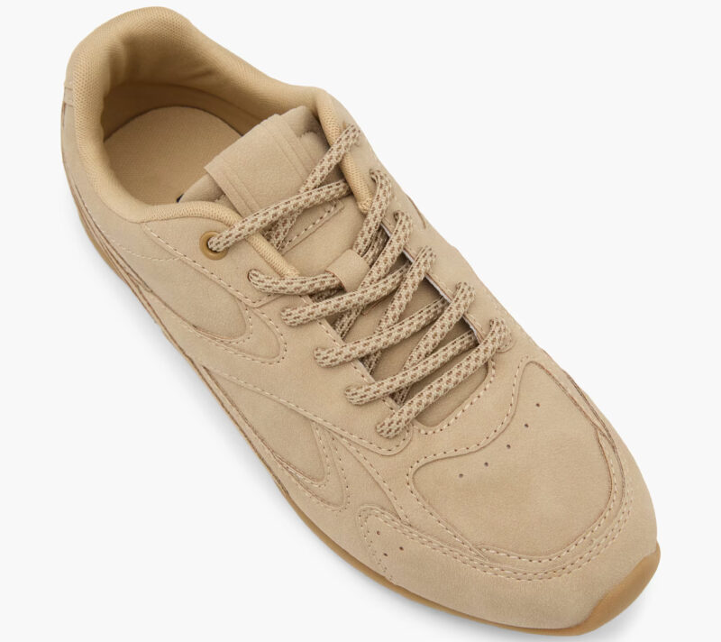 Deichmann smeđe suede tenisice