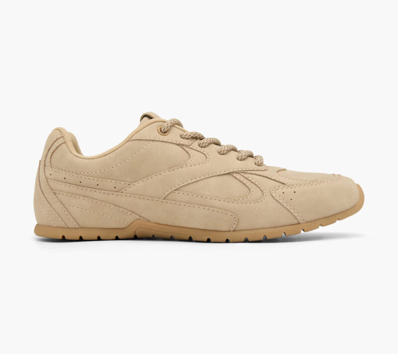 Deichmann smeđe suede tenisice