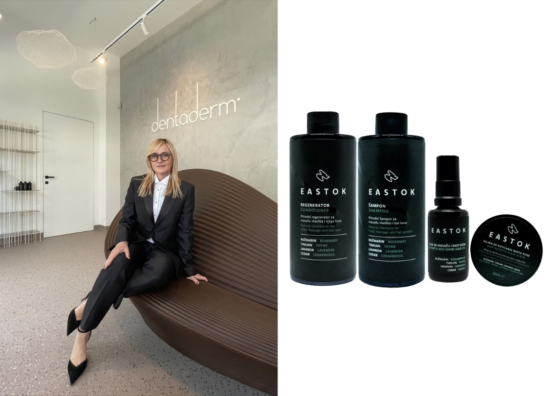 EASTOK je novi brend posvećen zdravlju vlasišta iza kojeg stoji cijenjena hrvatska dermatologinja