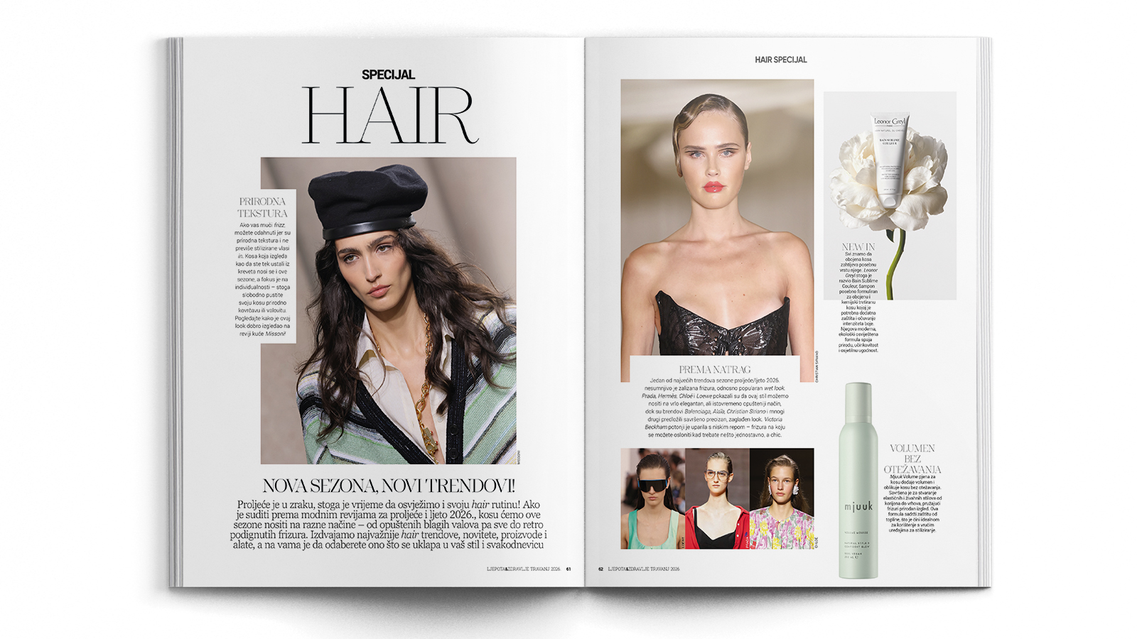 Novi broj časopisa Ljepota&Zdravlje za travanj 2026