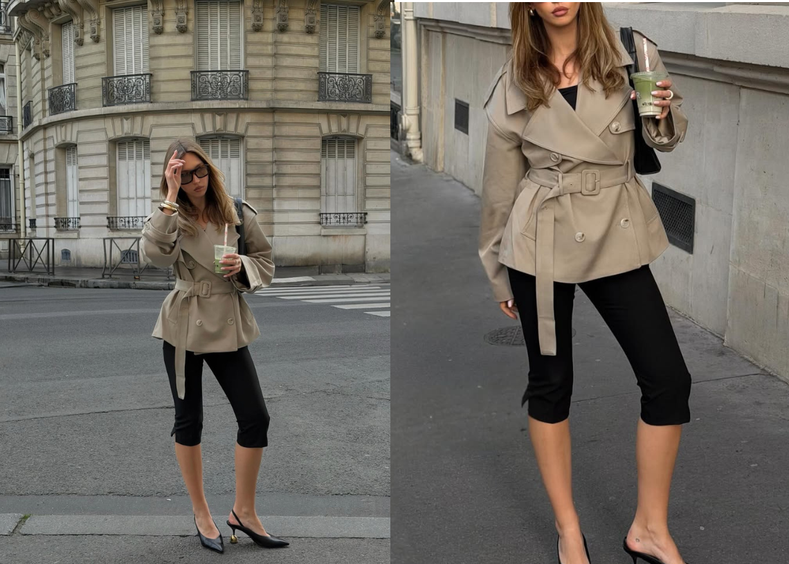 1 komad na 10 načina Capri hlače