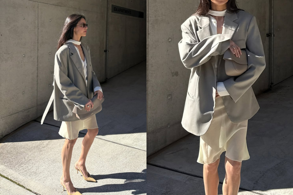 1 komad na 10 načina sivi sako