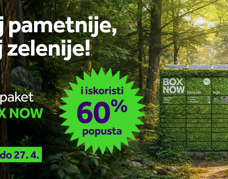 BOX NOW ima sjajan popust na slanje paketa uslugom 