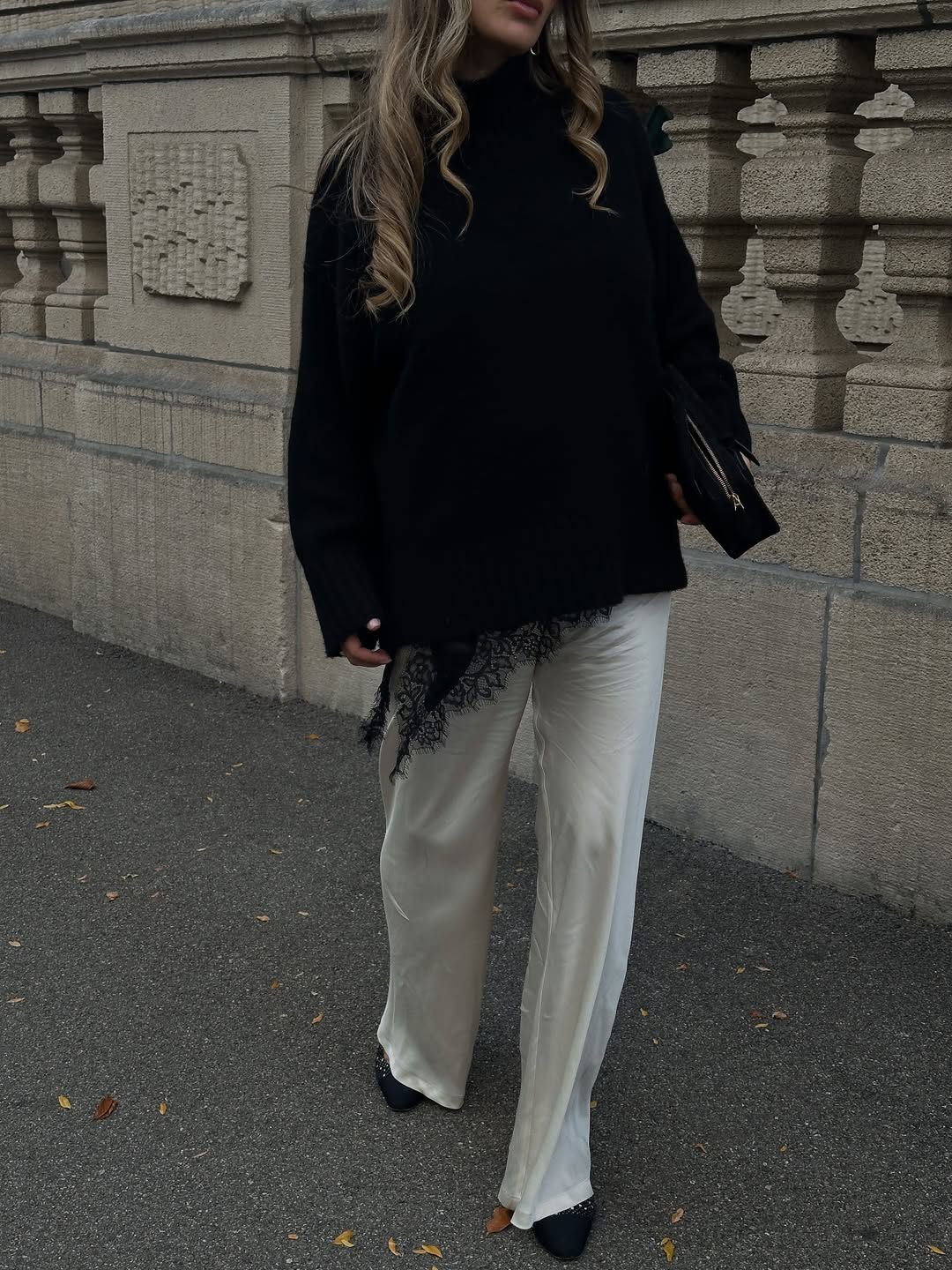 Satenske hlače iz high streeta