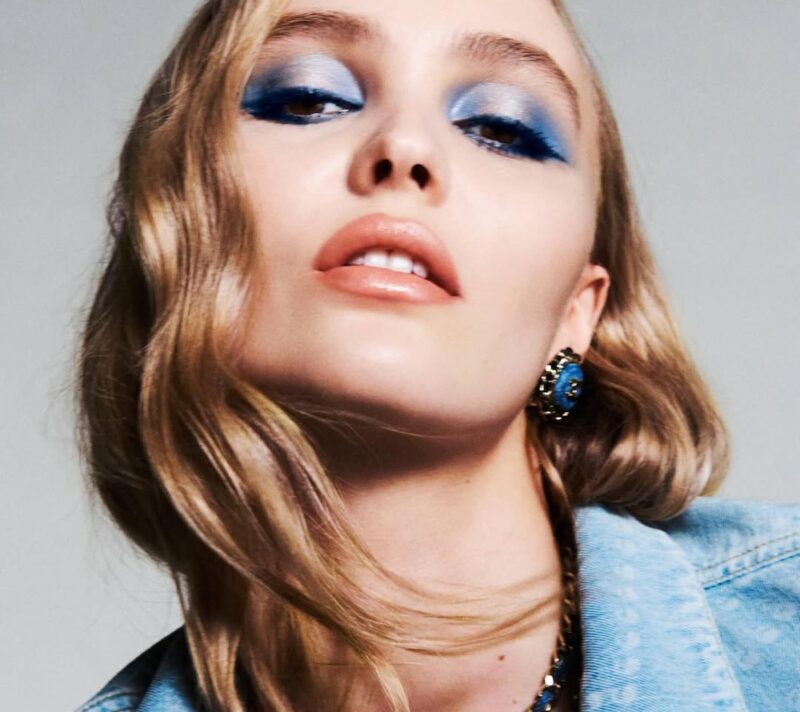 Od Zendaye do modela na modnim pistama: plavo sjenilo vratilo se u glamuroznom stilu