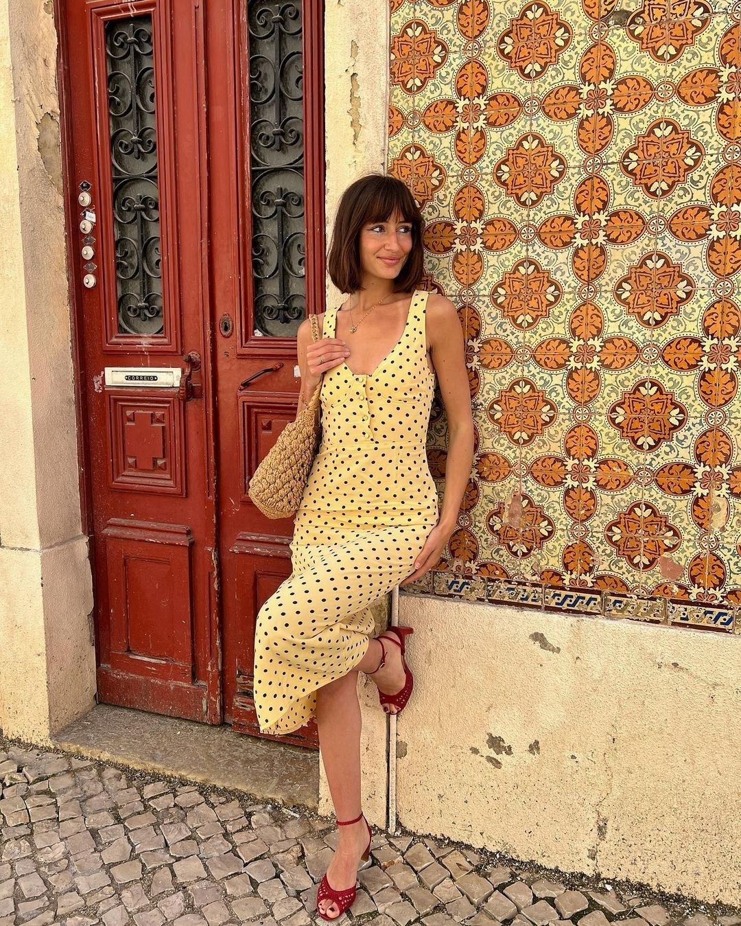 Zara viralna točkasta haljina