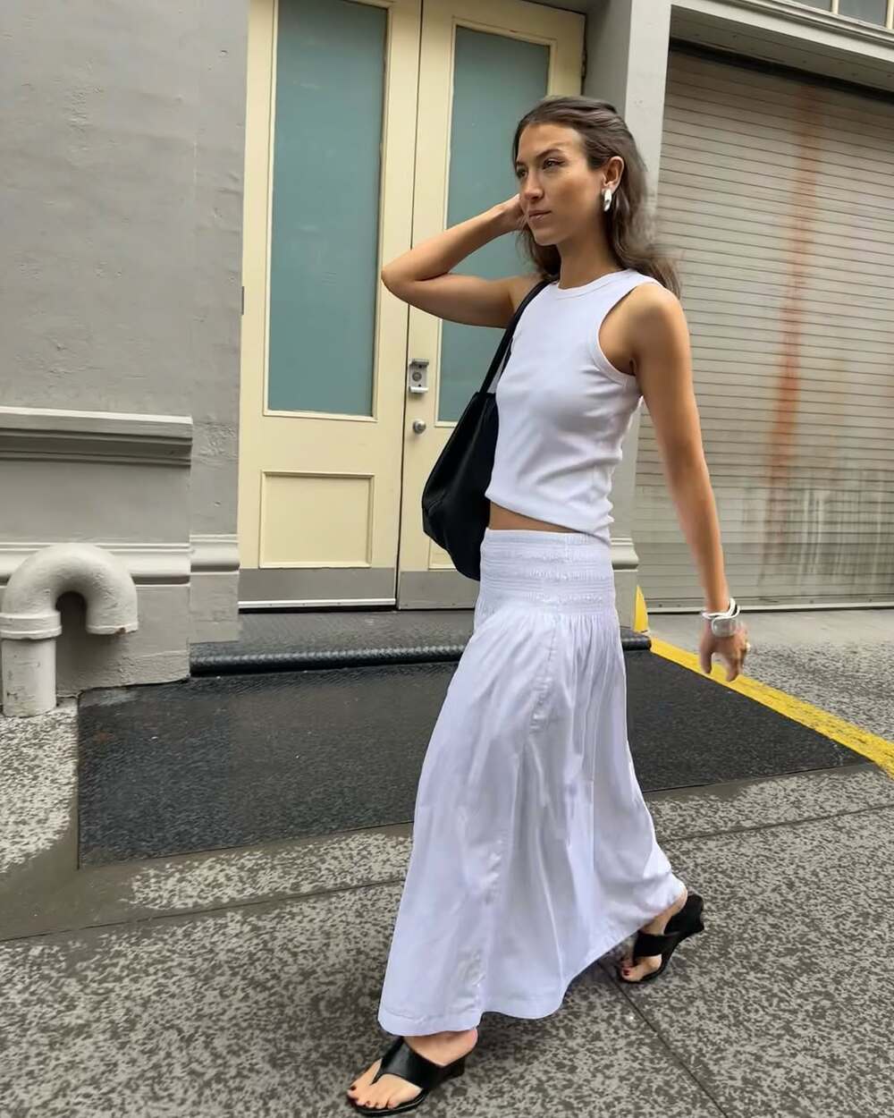 Bijeli tank top