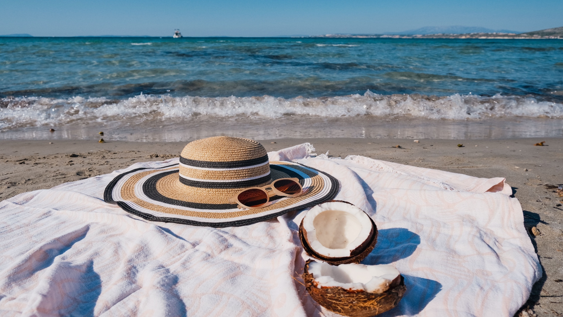 grubi ručnici nakon plaže