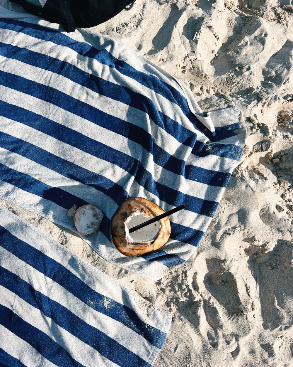 grubi ručnici nakon plaže
