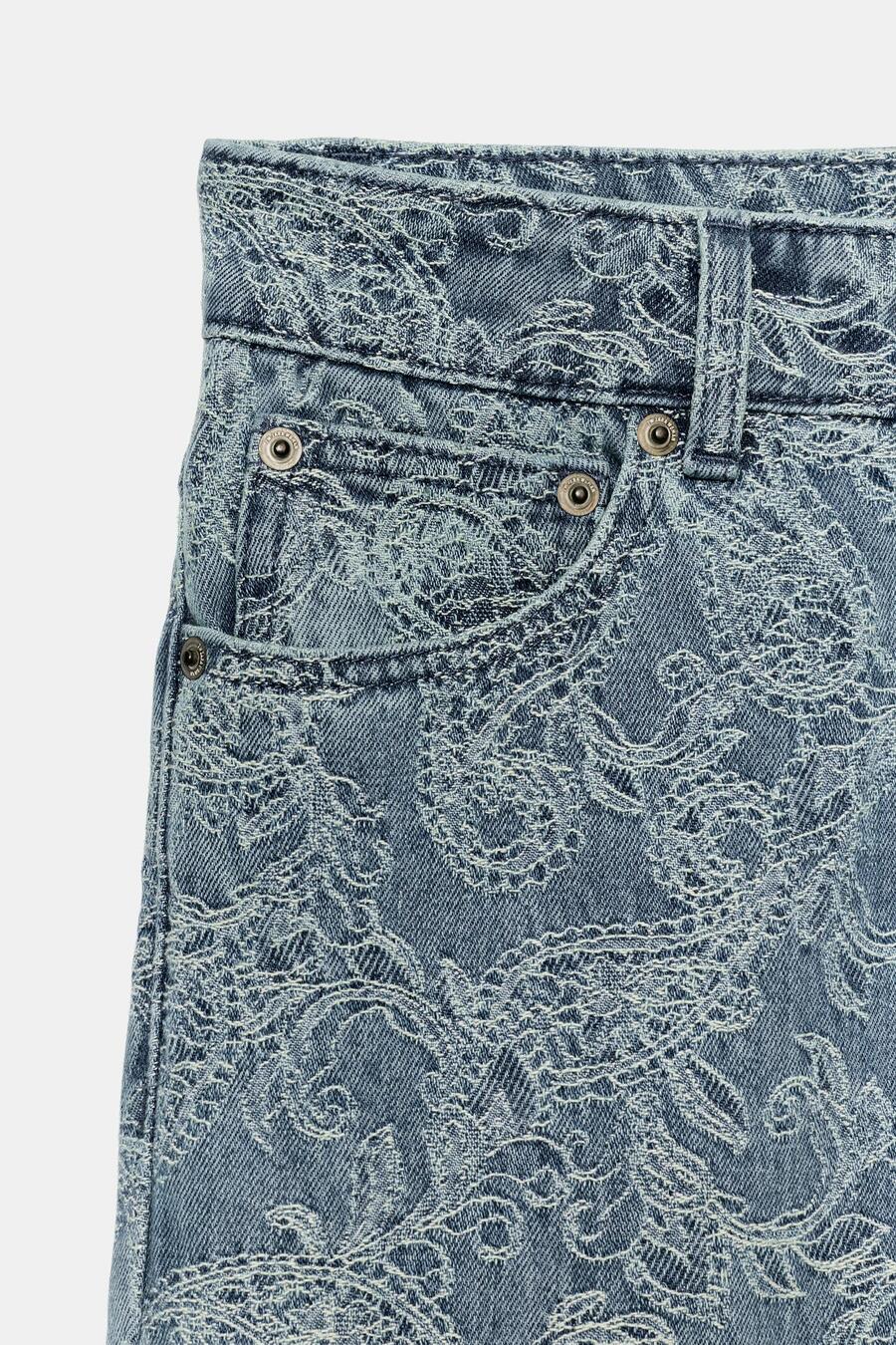 Zara traperice sa žakard uzorkom
