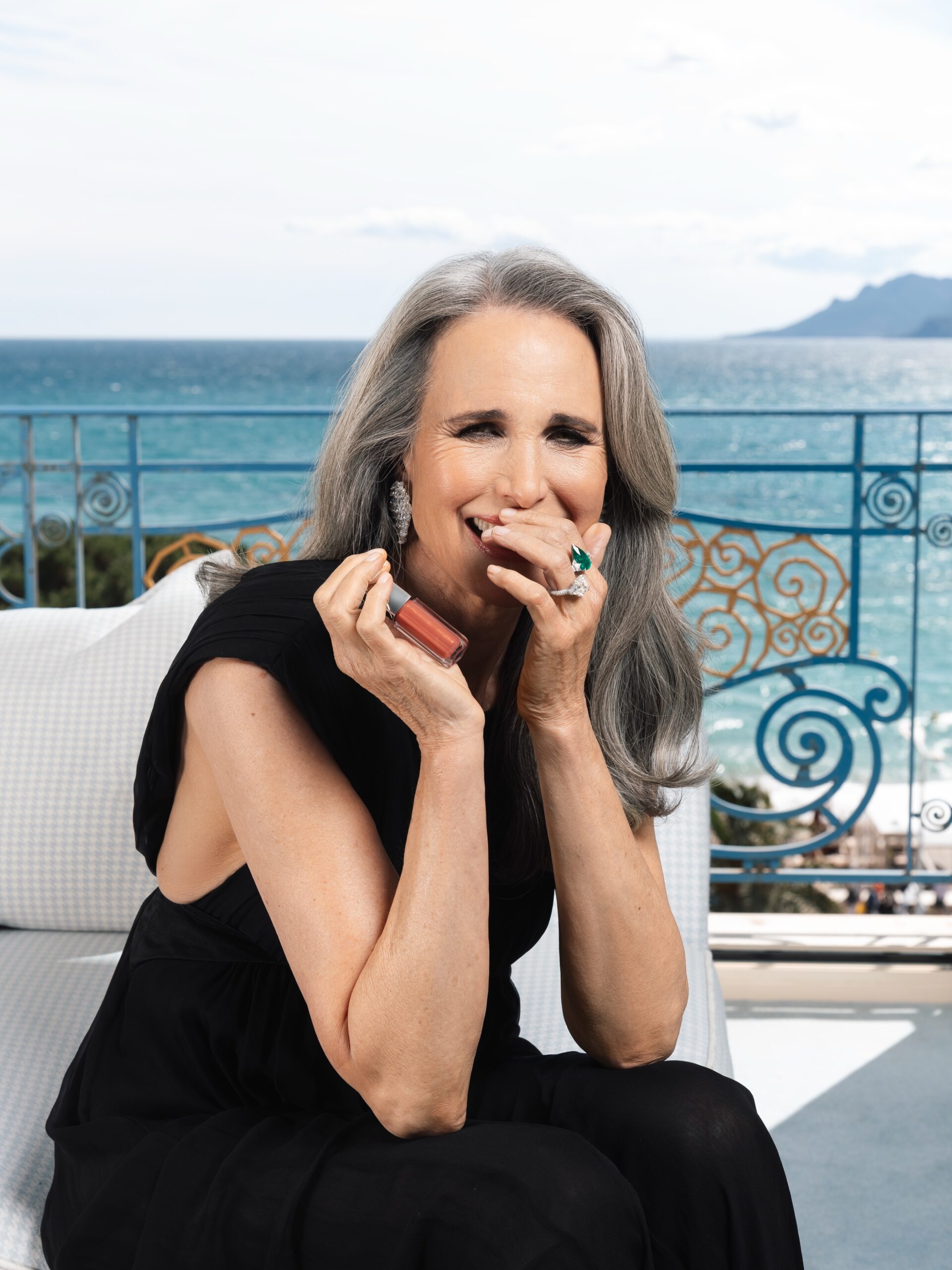 Andie MacDowell make-up