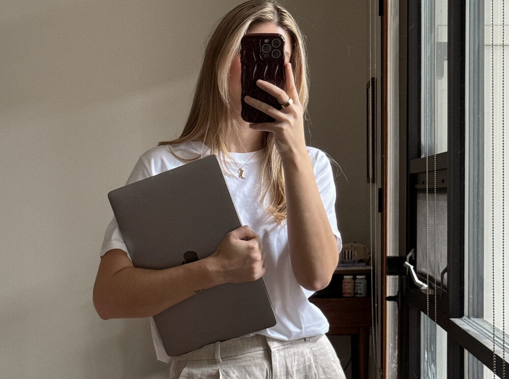 Držanje laptopa na trbuhu sindrom tostirane kože