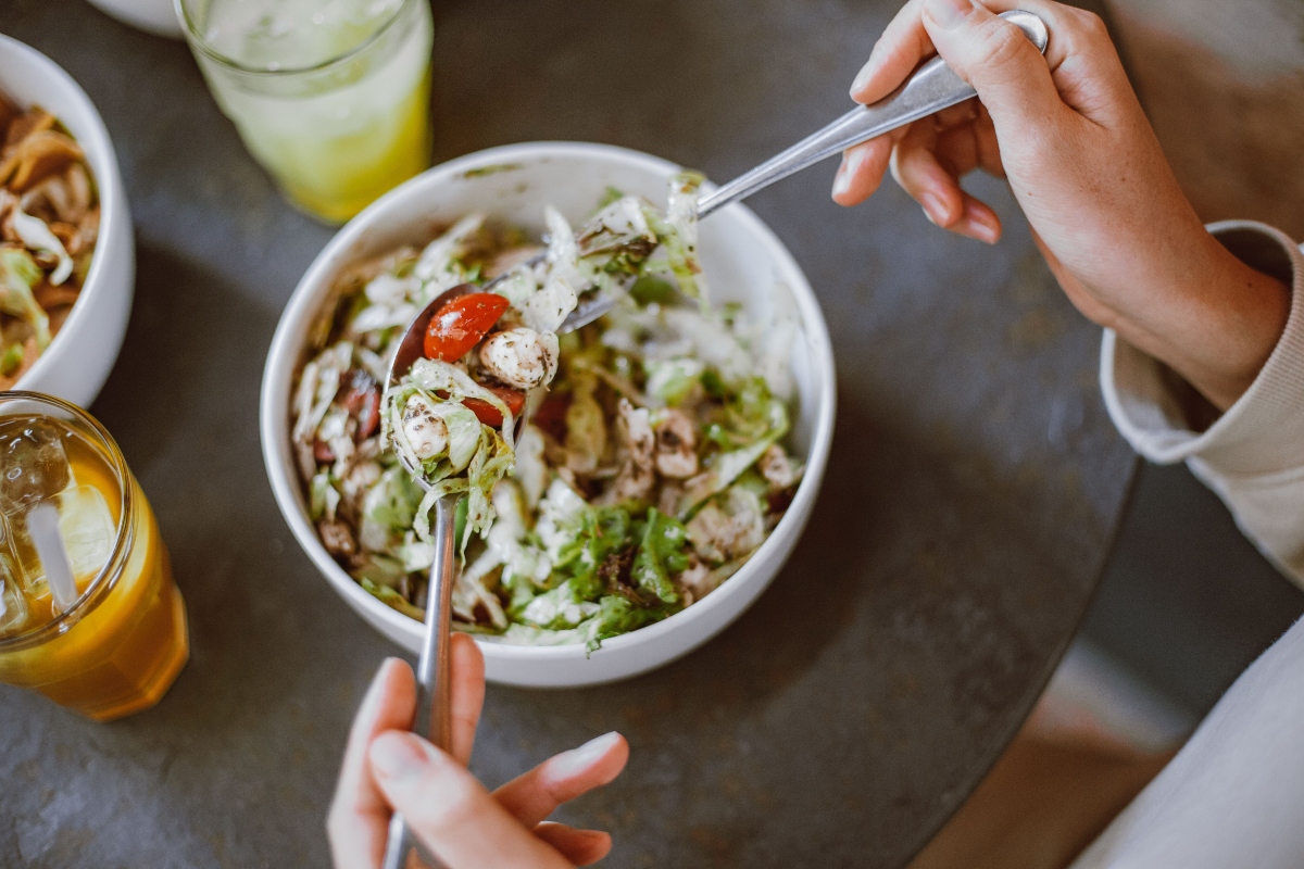 jesenska glow salata